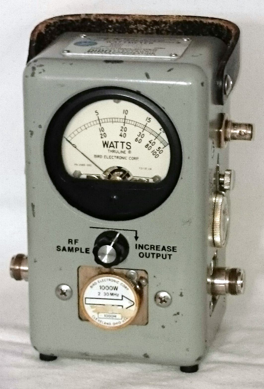 Power meter Bird 4431. Power meter Bird 4431.