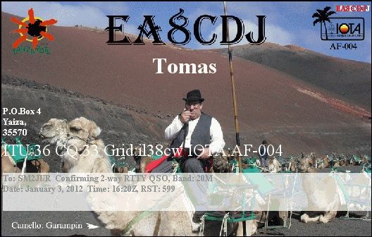 EA8CDJ Camel mobile