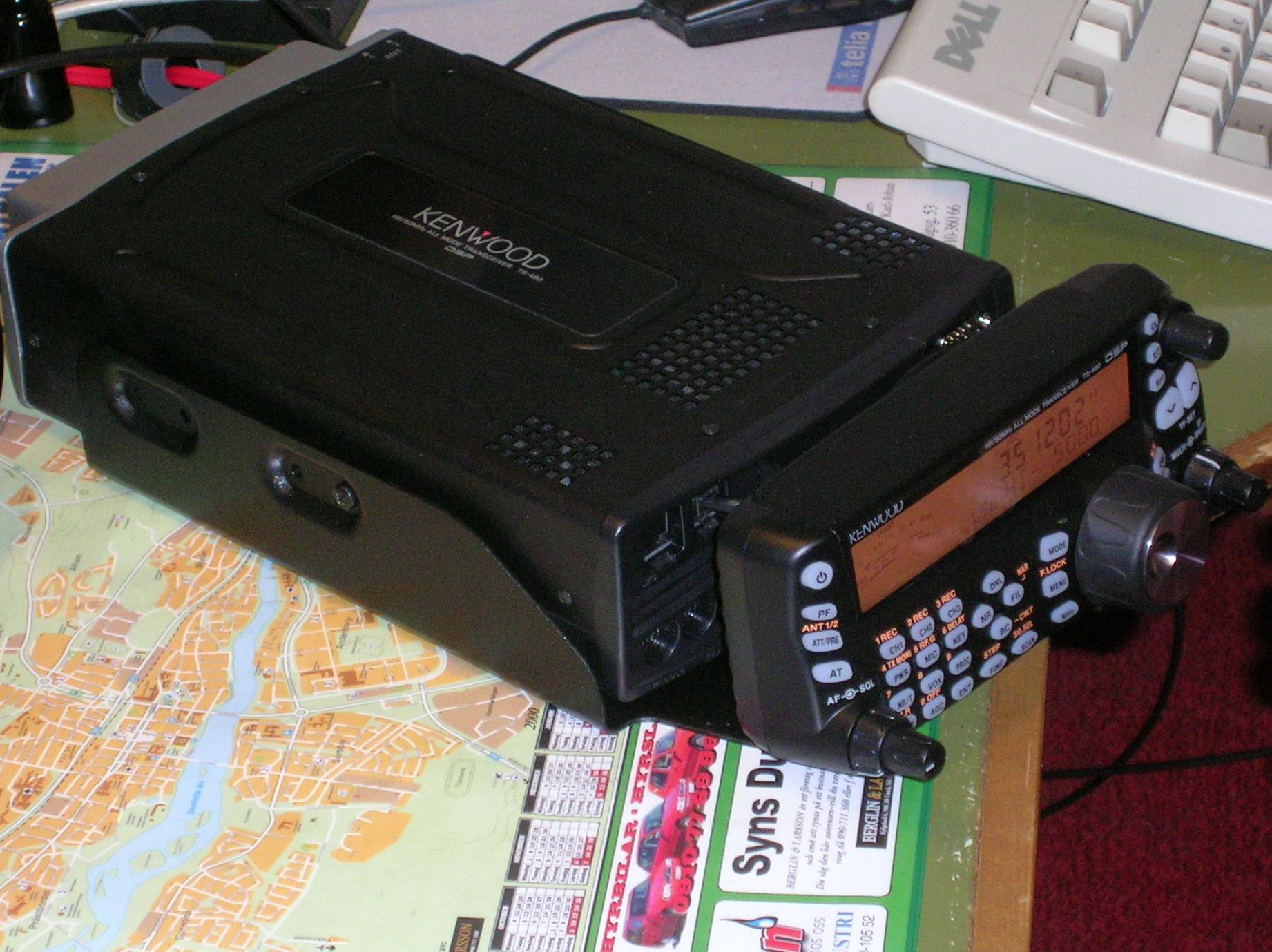 Eriks brand new Kenwood FT-480 Eriks brand new Kenwood FT-480