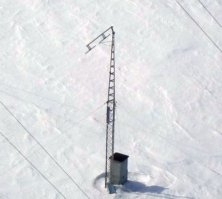 Picture of damaged repeaterantenna