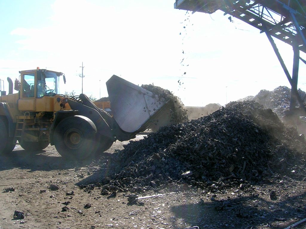 En av Shredderns utput En av Shredderns utput